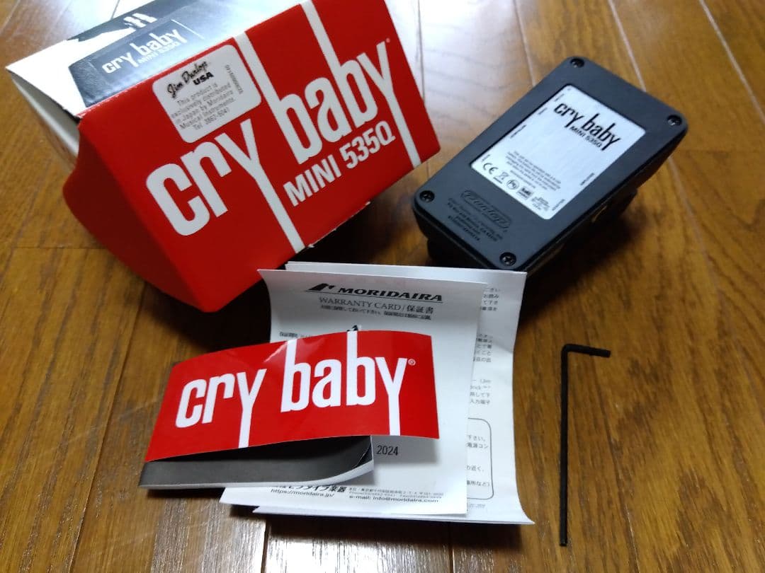 Cry Baby Mini 535Q ワウペダル　クライベイビー