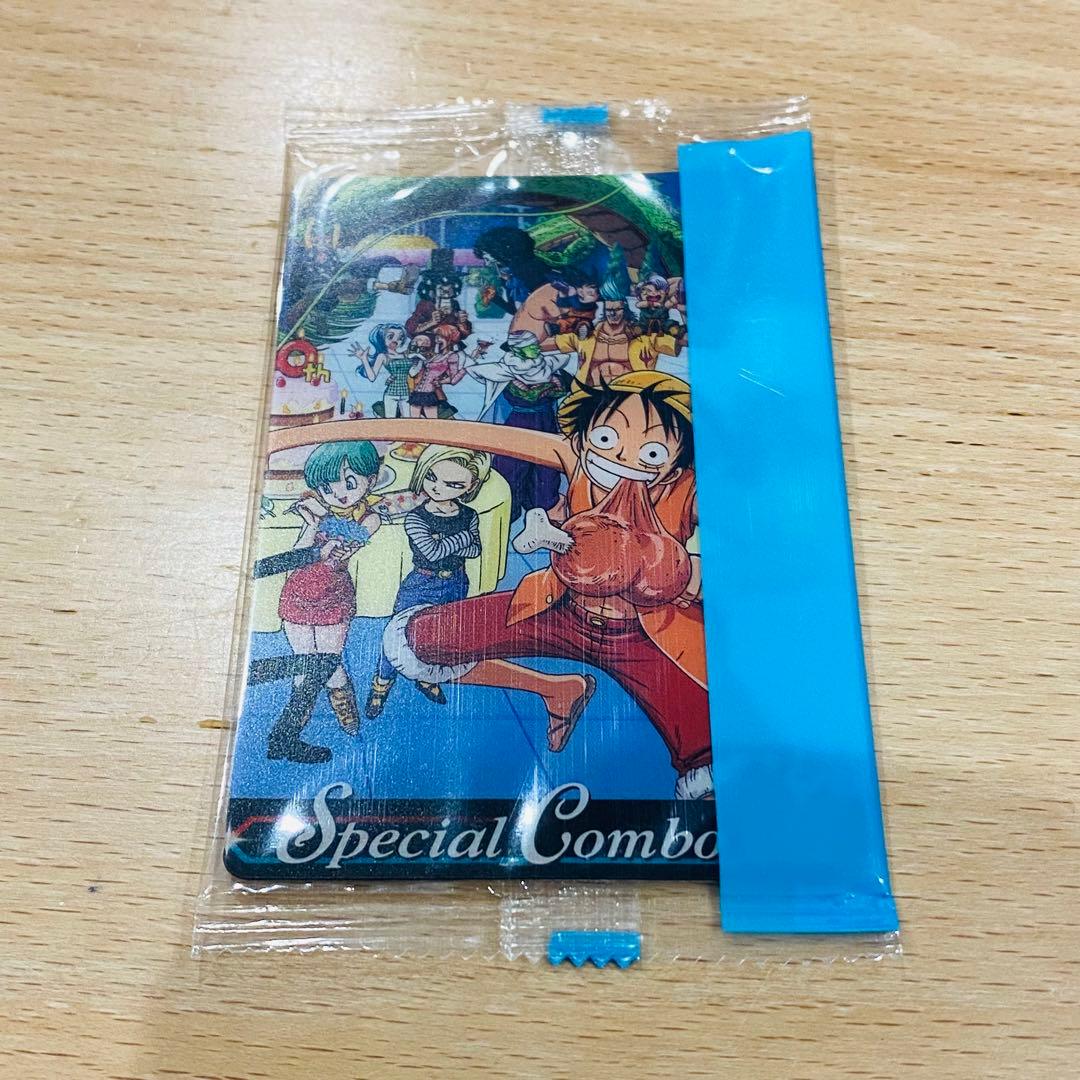 森永 ジャンプ40周年 ドラゴンボール×ワンピース スペシャルコンビ