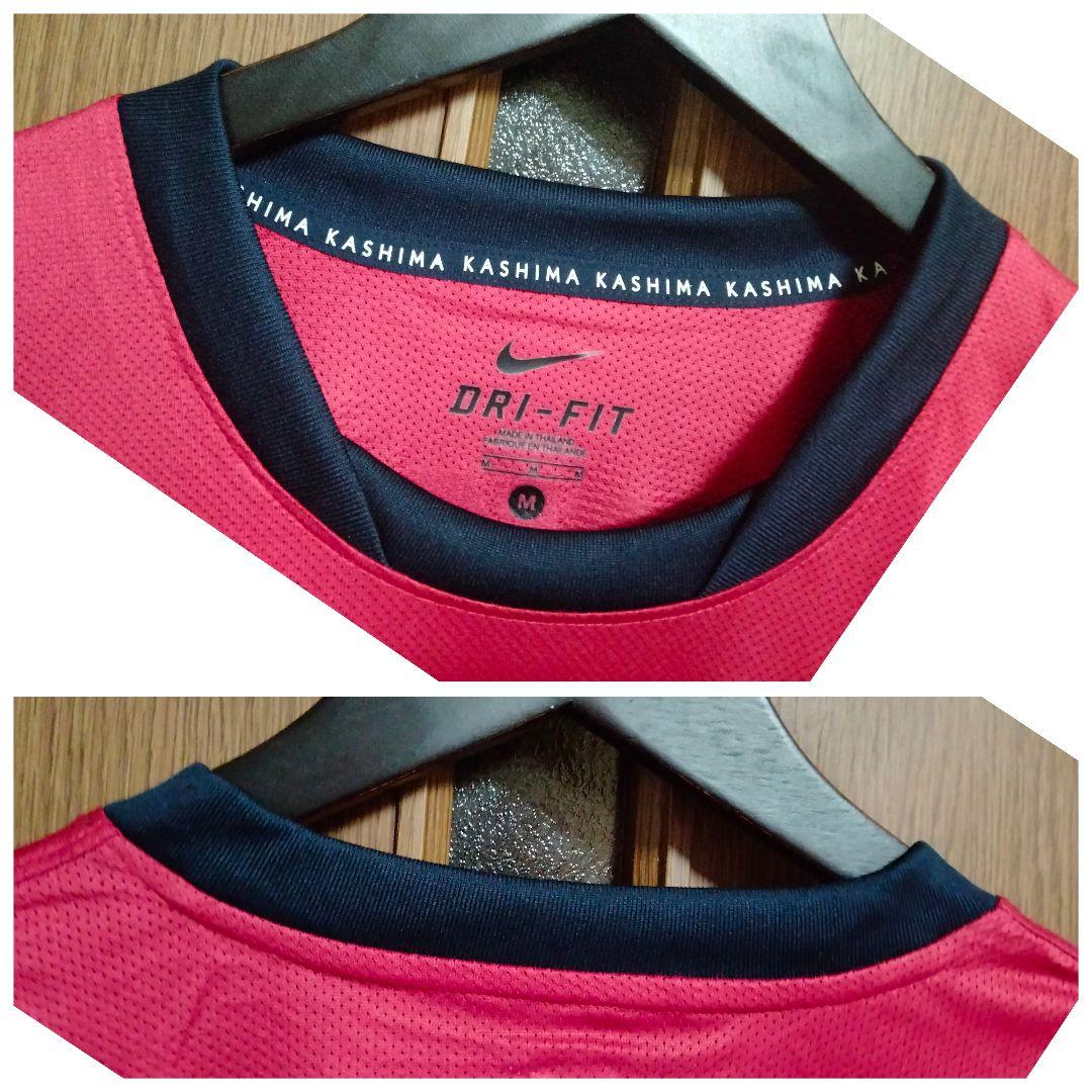 ナイキ 鹿島アントラーズ 長袖ユニフォーム 2011ホーム M 紙タグ付き