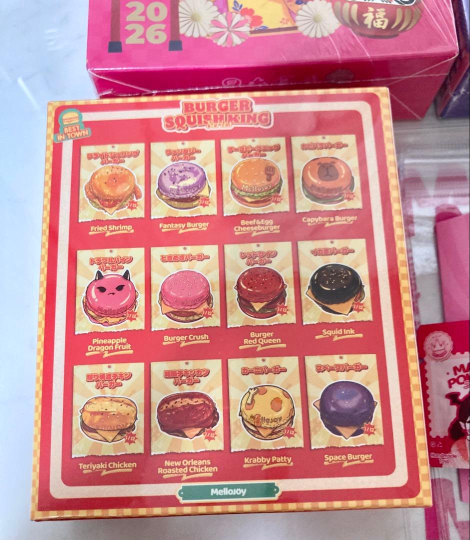 未開封 mellojoy カップケーキか？バーガー 新年チーム 3箱セット