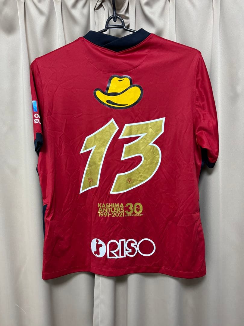 30周年記念鹿島アントラーズNikeユニフォー3XL レジェンド背番号No.13