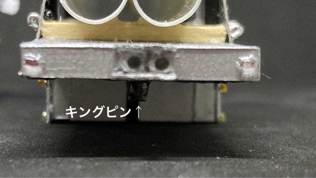 トミカ風ミニカー改造日野プロフィアまな板トレーラー