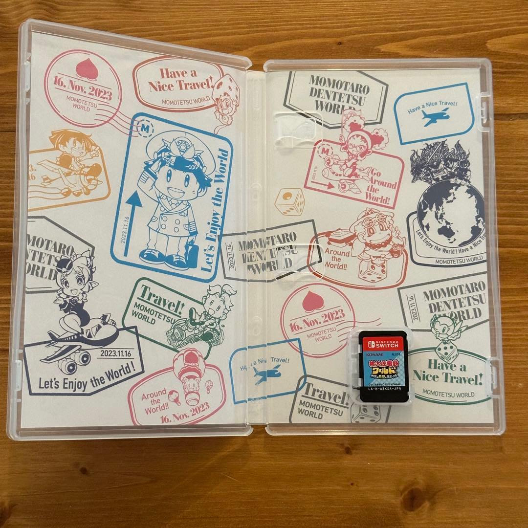 【美品】 Nintendo Switch 有機ELモデル 本体＋桃鉄ワールド