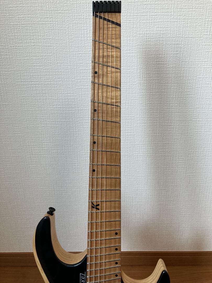 【cyacya】KIESEL O7 ヘッドレス7弦ギター / Ibanez