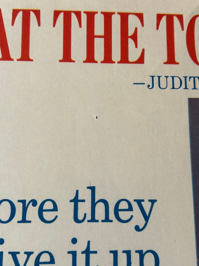 ライフ・アット・ザ・トップ　USオリジナル映画ポスター