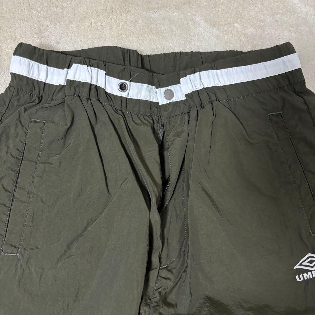 アンブロ×belper ナイロントラックジャケット　トラックパンツ　セットカーキ