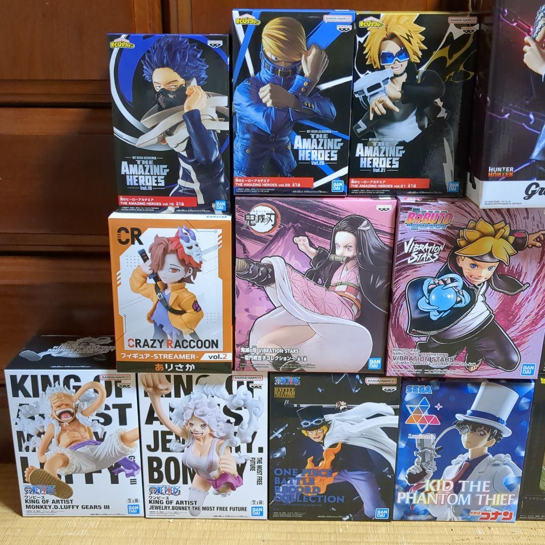 人気アニメキャラクター フィギュアセット