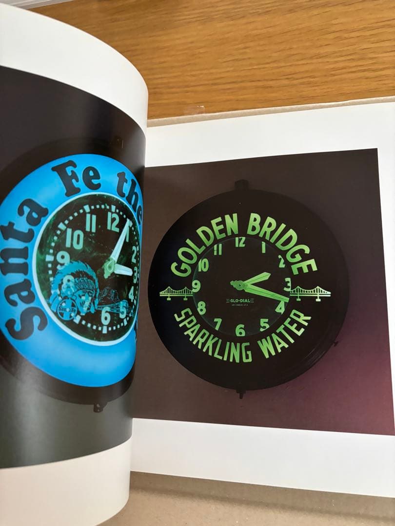 NEONCLOCK ネオンクロック ハリウッドランチマーケット　アート　レア　本