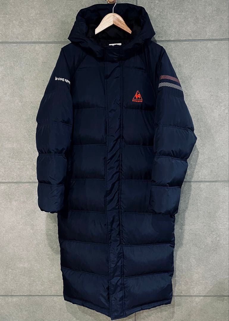 ゆ*る様 le coq sportif ダウン ベンチコート ロングダウンコート