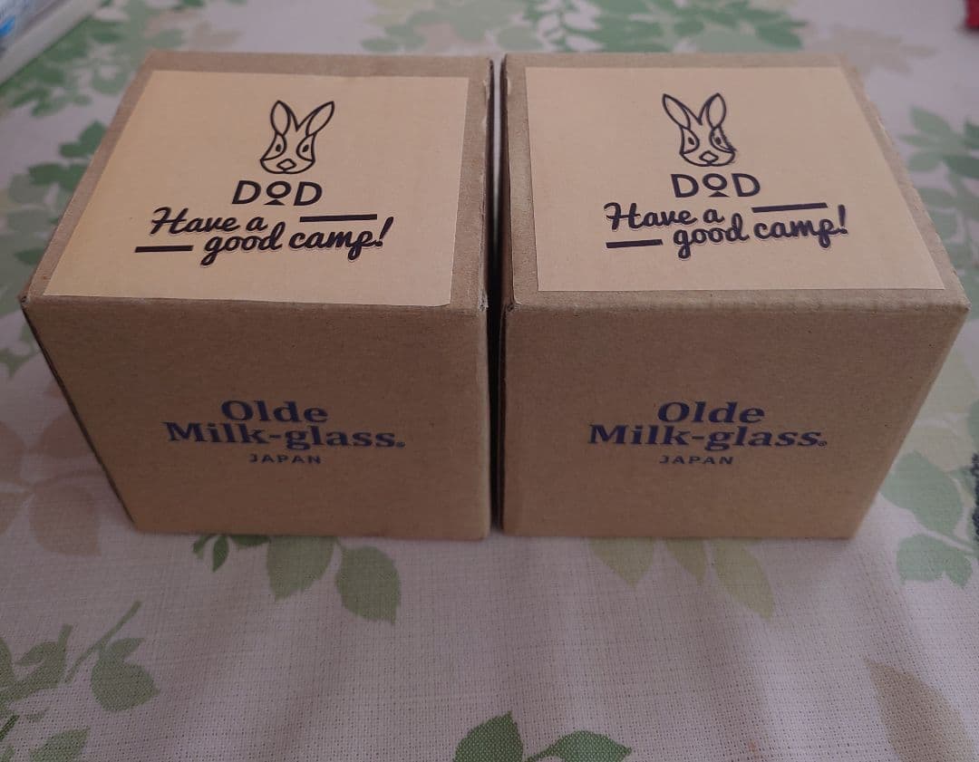 DOD オールドミルクグラス 限定300個 レア商品 2個