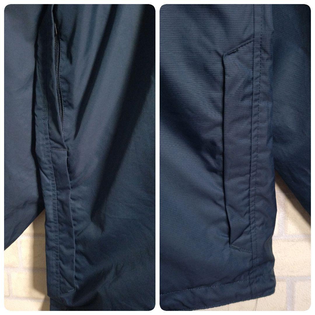 ナイキ★00s インテル PIRELLI 刺繍ロゴ ナイロンジャケット 紺 XL