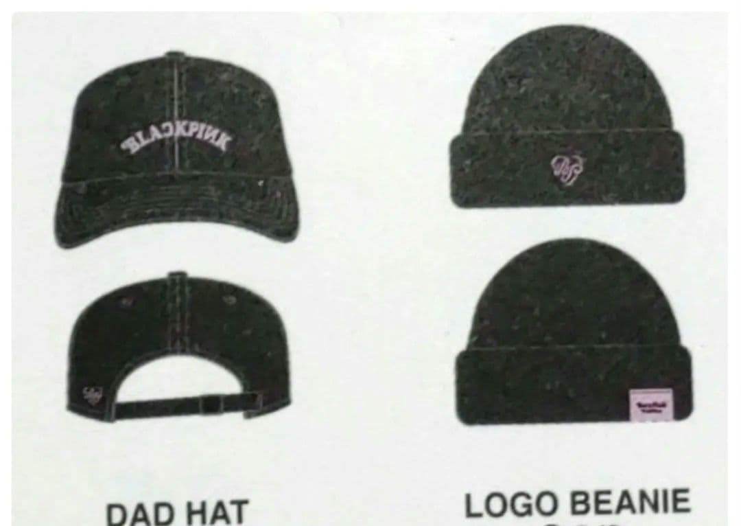 BLACKPINK×VERDY　ブラックピンク　帽子　キャップ　ニット帽　韓国