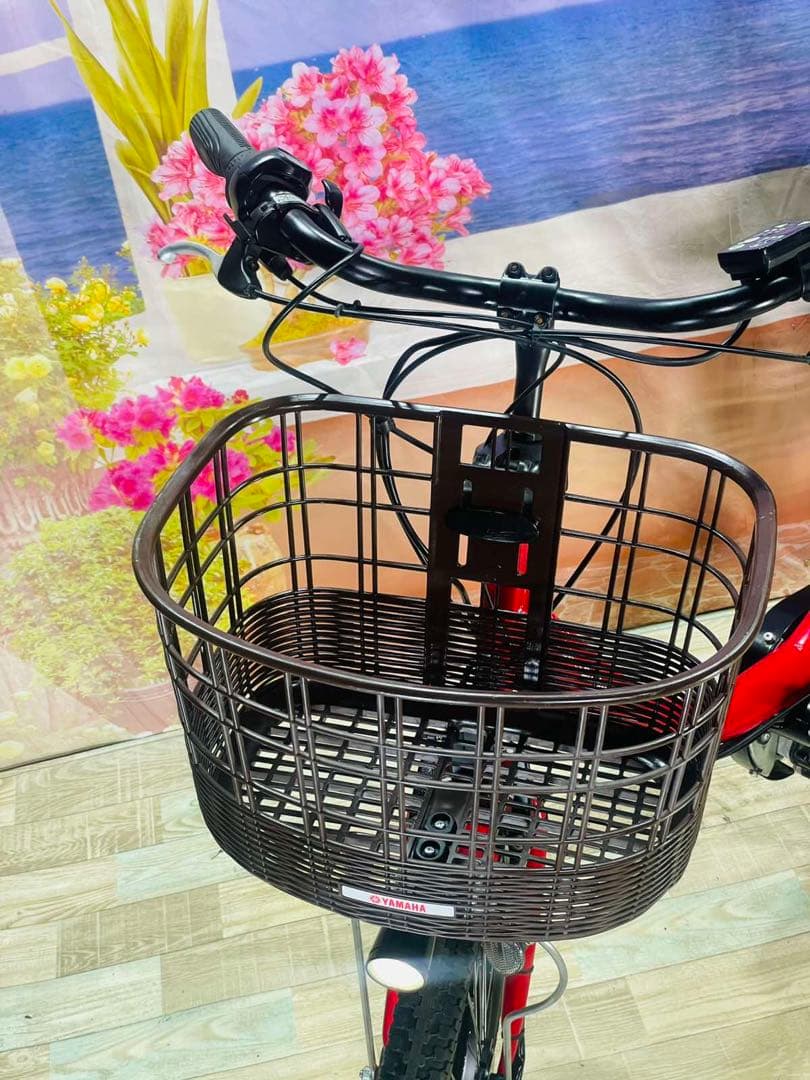 人気モデル！パスバビー12AH⭐️ヤマハ子供乗せ電動自転車Y3293