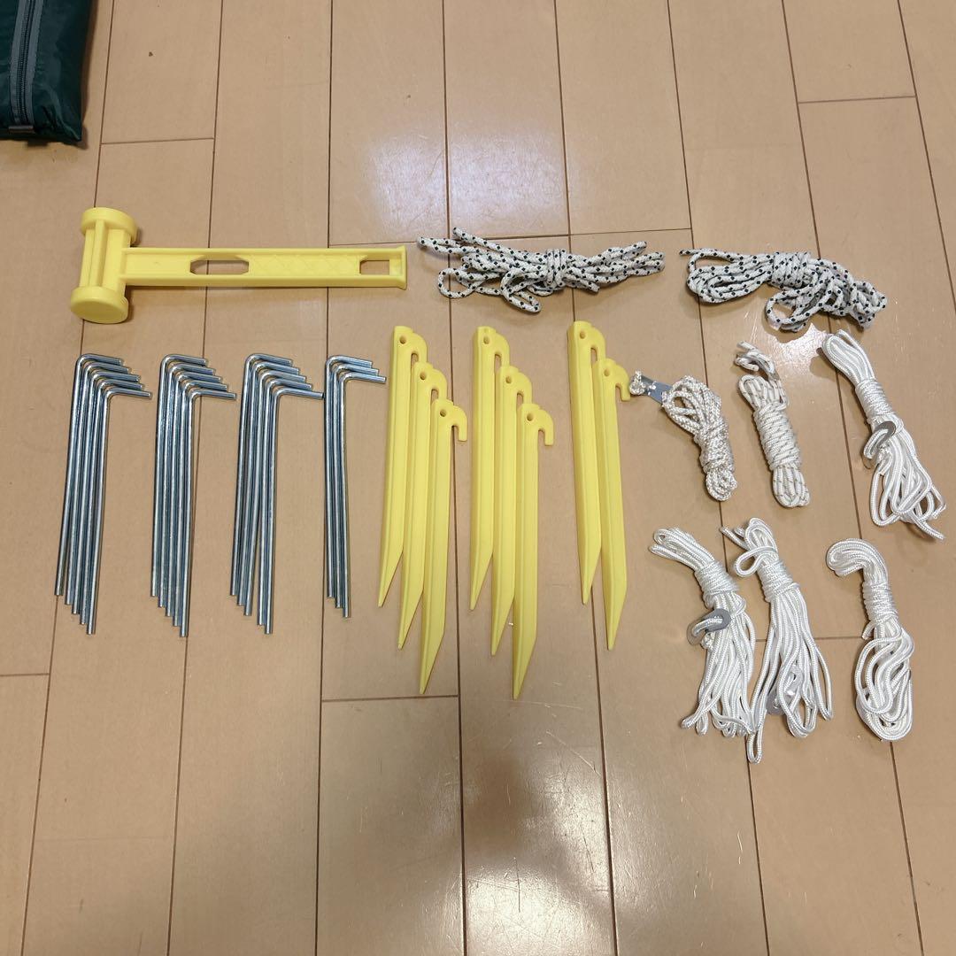 【とき】付属品完備　タフスクリーン2ルームハウスMDX テント