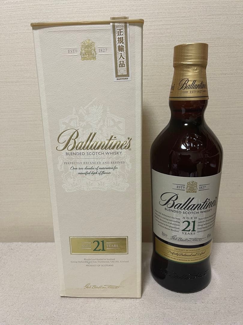 Ballantine's 21年　ブレンデッドスコッチウィスキー