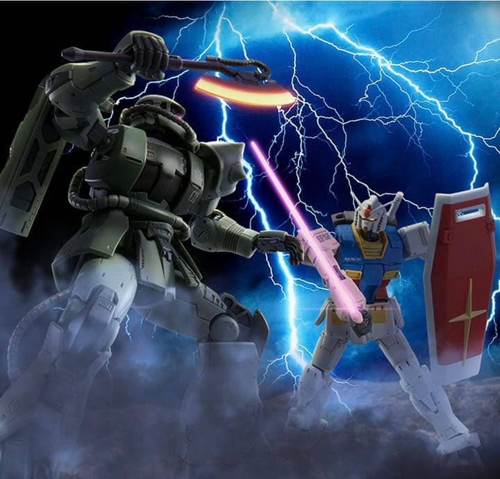 ＨＧ 1/144 RX-78-02 ガンダム&ドアン専用ザク 2機セット