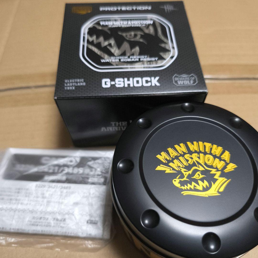 ぬ*ふ様 マンウィズ MAN WITH A MISSION 限定 G-SHOCK