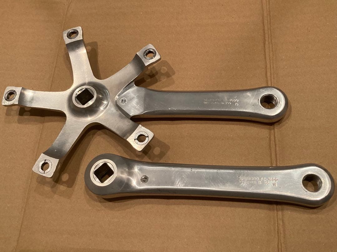 パーツ shimano dura ace fc 7600 165 njs