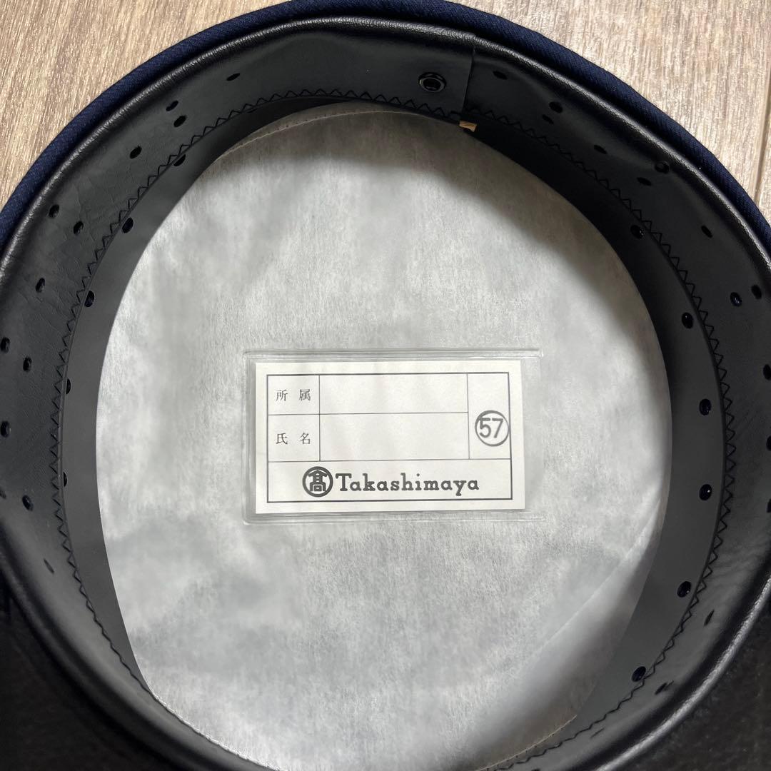 高島屋 南海電鉄旧制帽 ネイビー 57cm