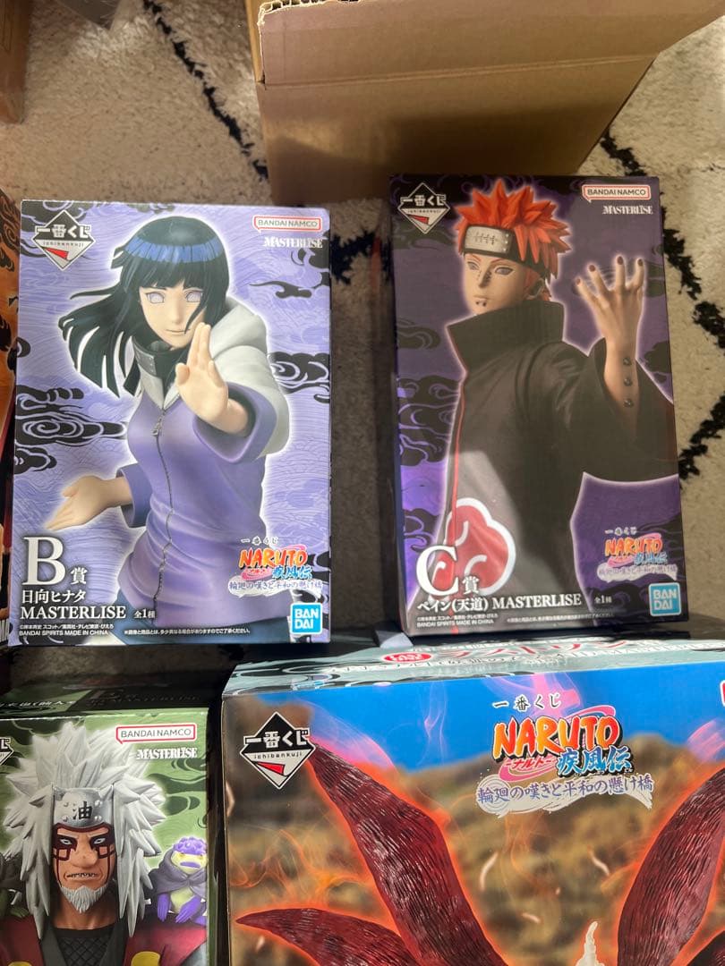 NARUTO-ナルト　一番くじ　フィギュア　5点　セット　おまけ付き