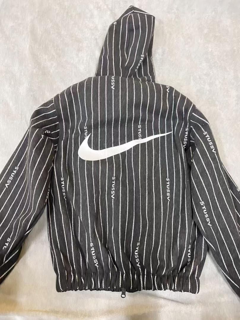 Nike Stussy ストライプジャケット S