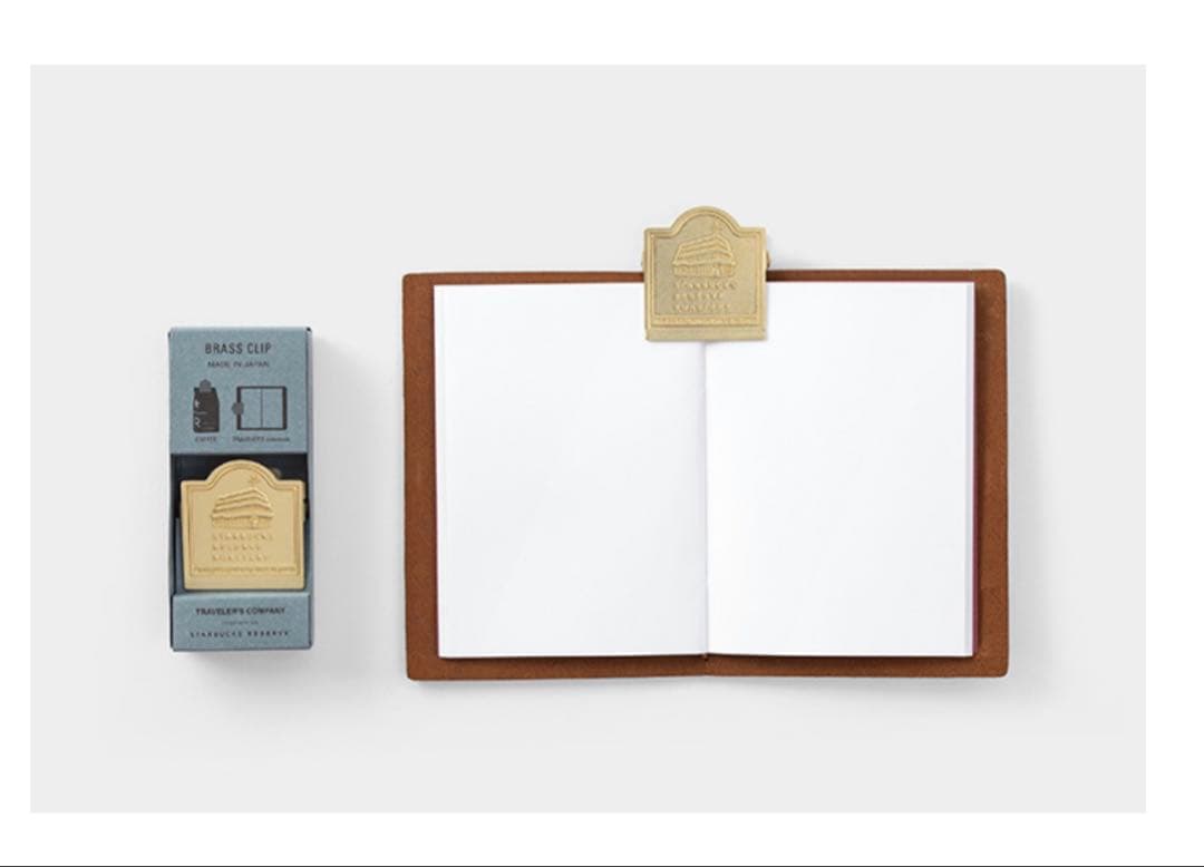 スターバックス リザーブロースタリー トラベラーズノート キャメル　セット