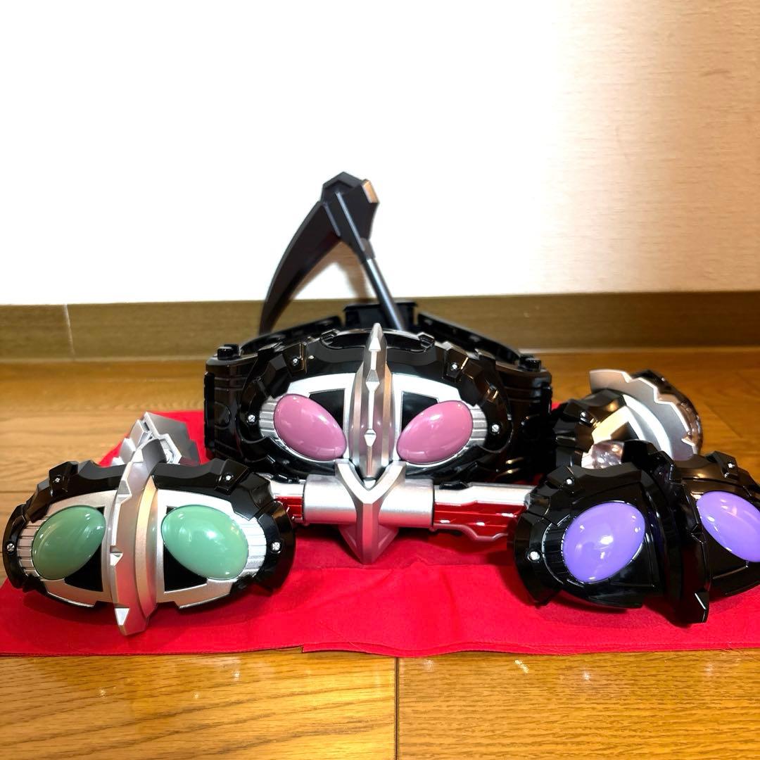 CSM アマゾンズドライバー アルファ オメガ シグマ SHF 真骨彫 金属 鉄