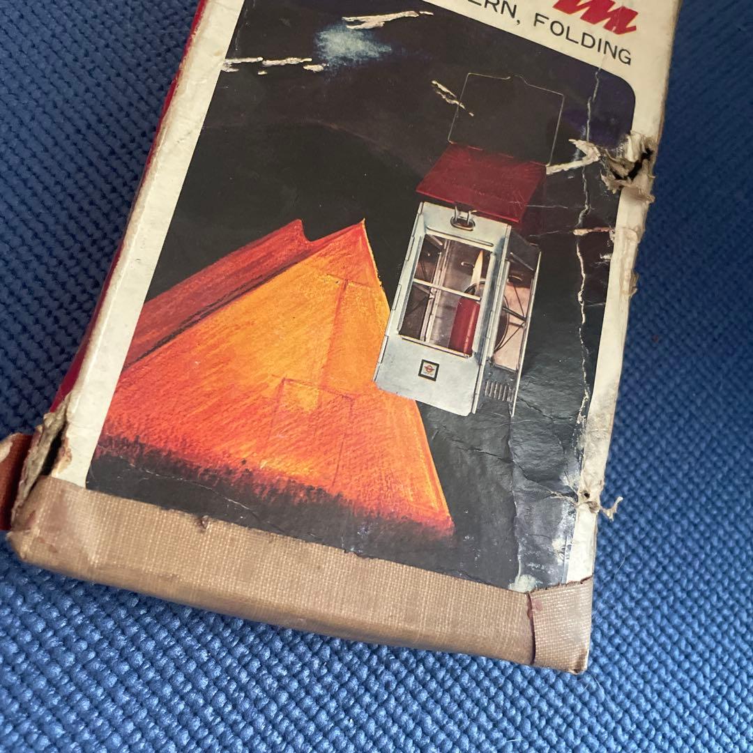 キャンドルランタン　フォールディング　 屋根型 希少品　ヴィンテージ