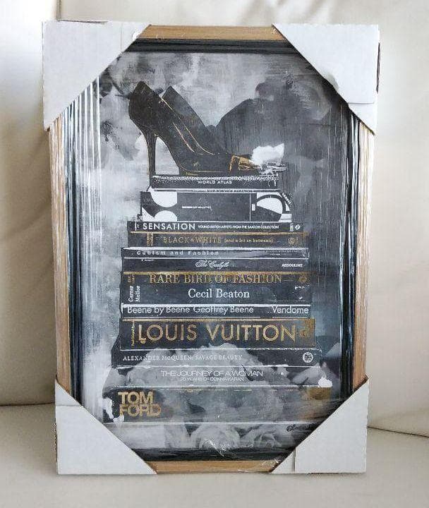 Oliver Gal オリバーガル ルイヴィトンブックハイヒールフレーム付