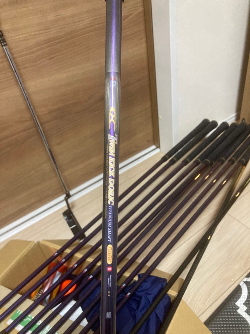 ホンマ(HONMA) クラブセット　キャディバッグ　アイアン　初心者向け