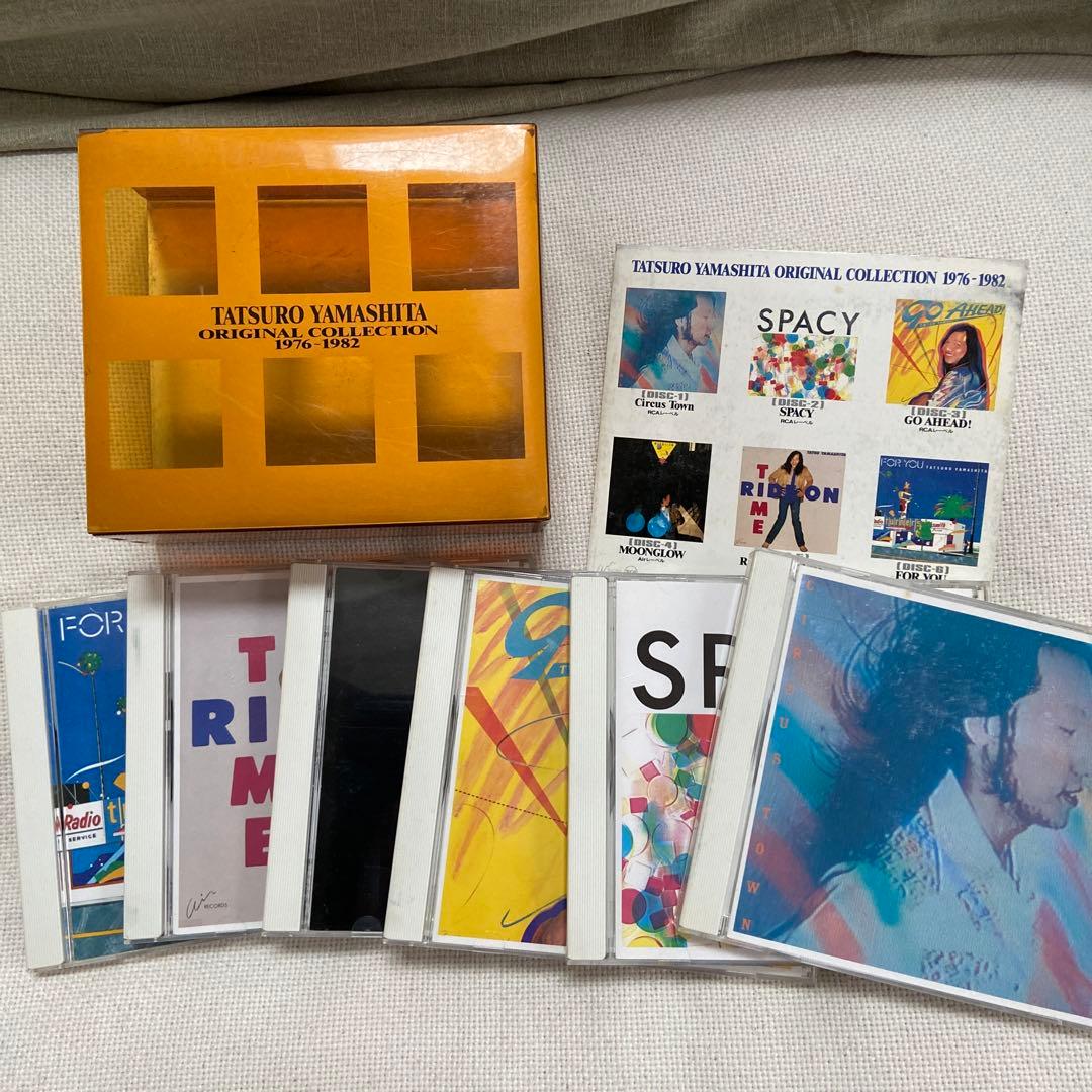 山下達郎　オリジナルコレクション　1976〜1982 CD6枚組　中古傷