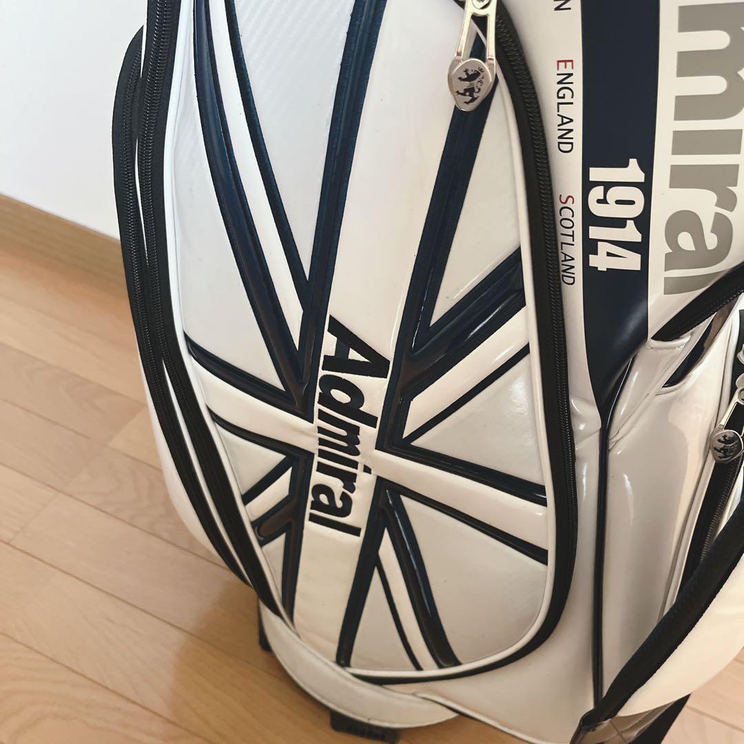 K142 Admiral アドミラル トリコロール スポーツキャディバッグ