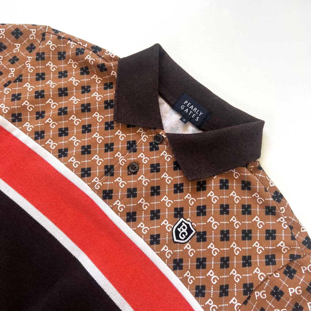Pearly Gates パーリーゲイツ　セットアップ　メンズ　近年モデル　総柄