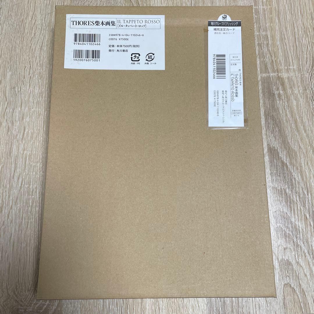 THORES柴本　画集　イル・タッペート・ロッソ