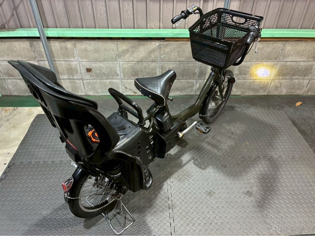 №8688 電動自転車　ブリヂストン　アンジェリーノ　20インチ カーキ