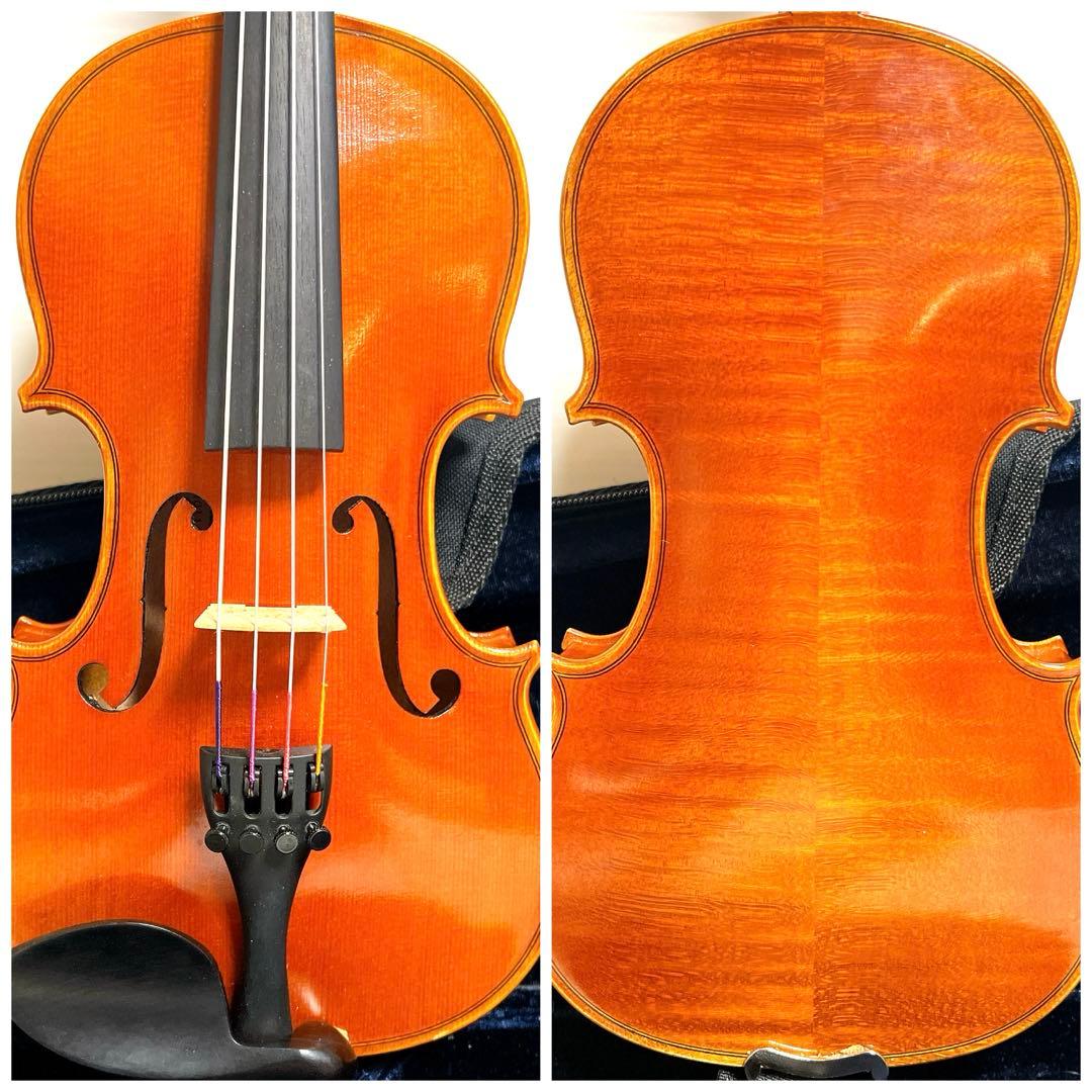 【極美品・美虎杢】Claudio Bacci CBV-100 1/8 バイオリン