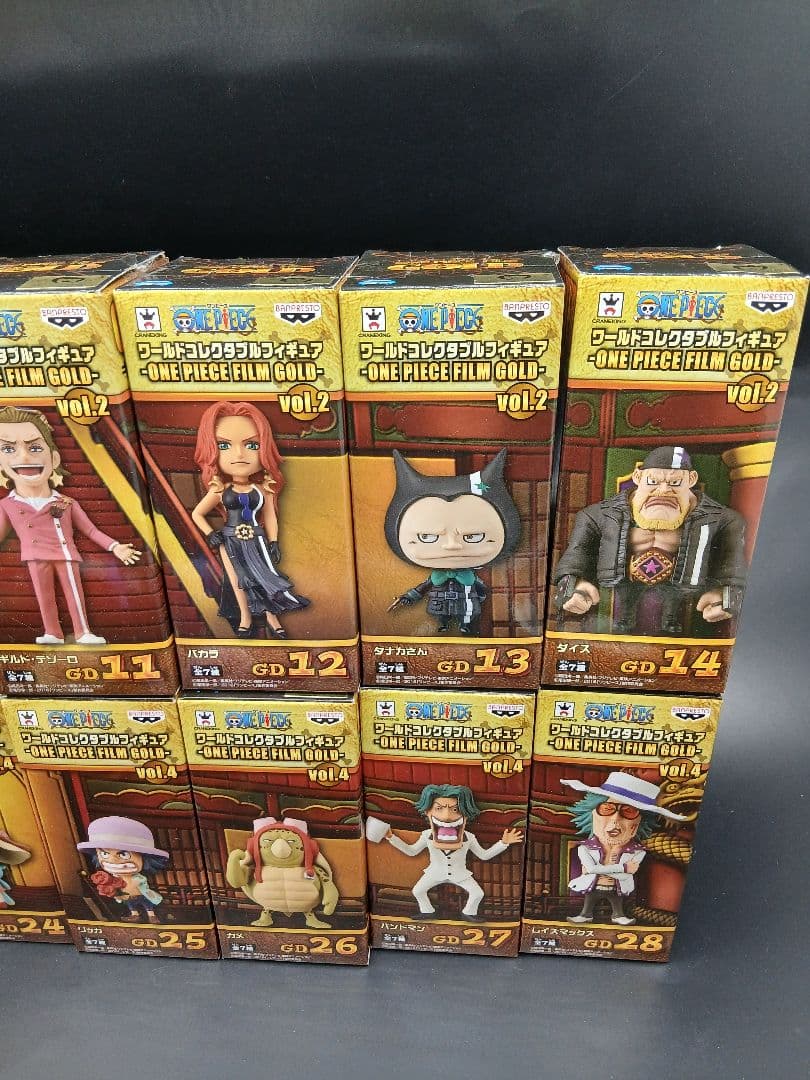 ワンピース　ワールドコレクタブル Film gold　フィギュア　14体セット