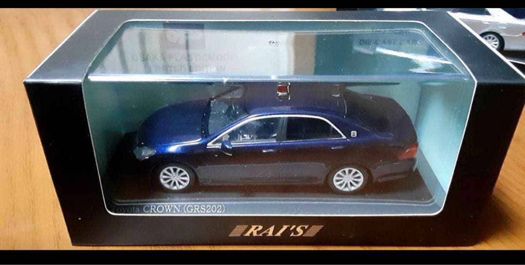 【4台セット】レイズ　クラウン　パトカー　1/43