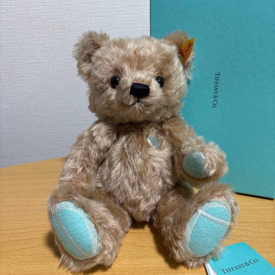 K*U様 特別限定値下げ！！！未使用 ティファニー シュタイフ テディベア ベー