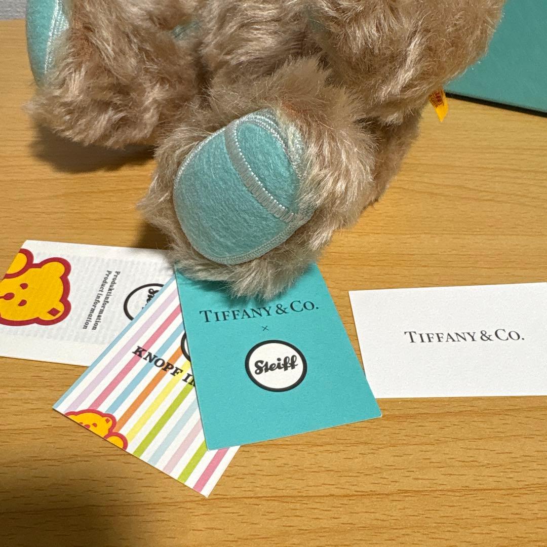 K*U様 特別限定値下げ！！！未使用 ティファニー シュタイフ テディベア ベー