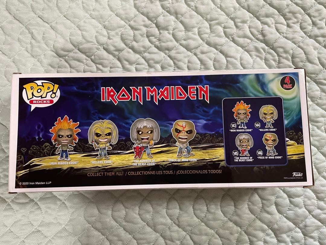 Funko POP! ROCKS IRON MAIDEN アイアンメイデン 4体