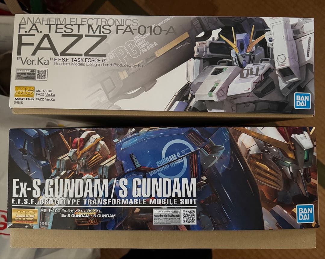 EX-Sガンダム & FAZZ MGキットセット