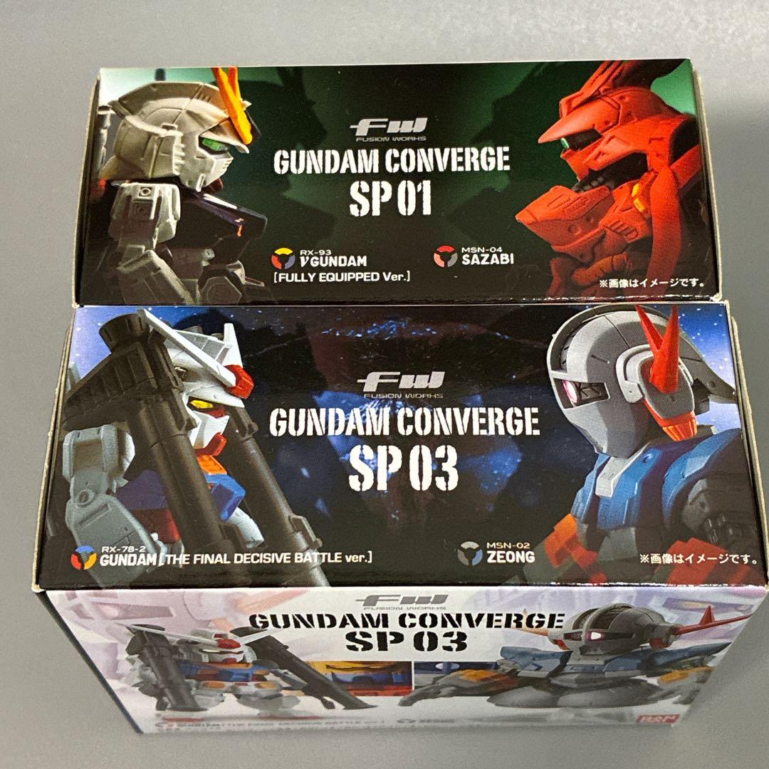 FW GUNDAM CONVERGE SP01 νガンダム＆サザビー SP03