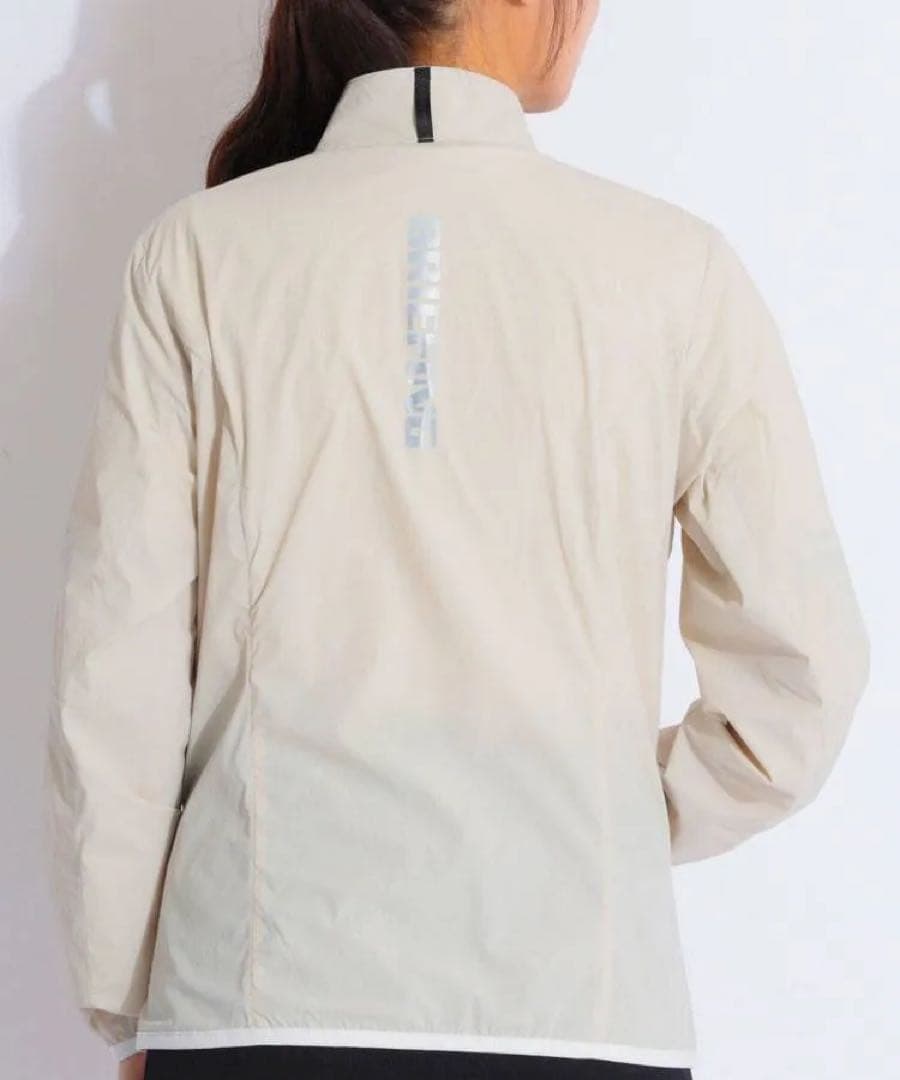 ブリーフィングゴルフ 【撥水ストレッチ】スタンドネックシャカブルゾン　美品