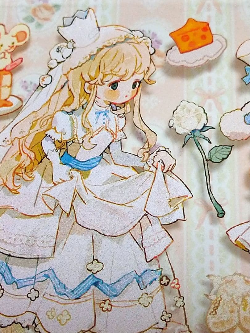 完売御礼✩再販✩J472＃彩色衣橱(PET)普通小狗切り売り海外人物マステ女の子