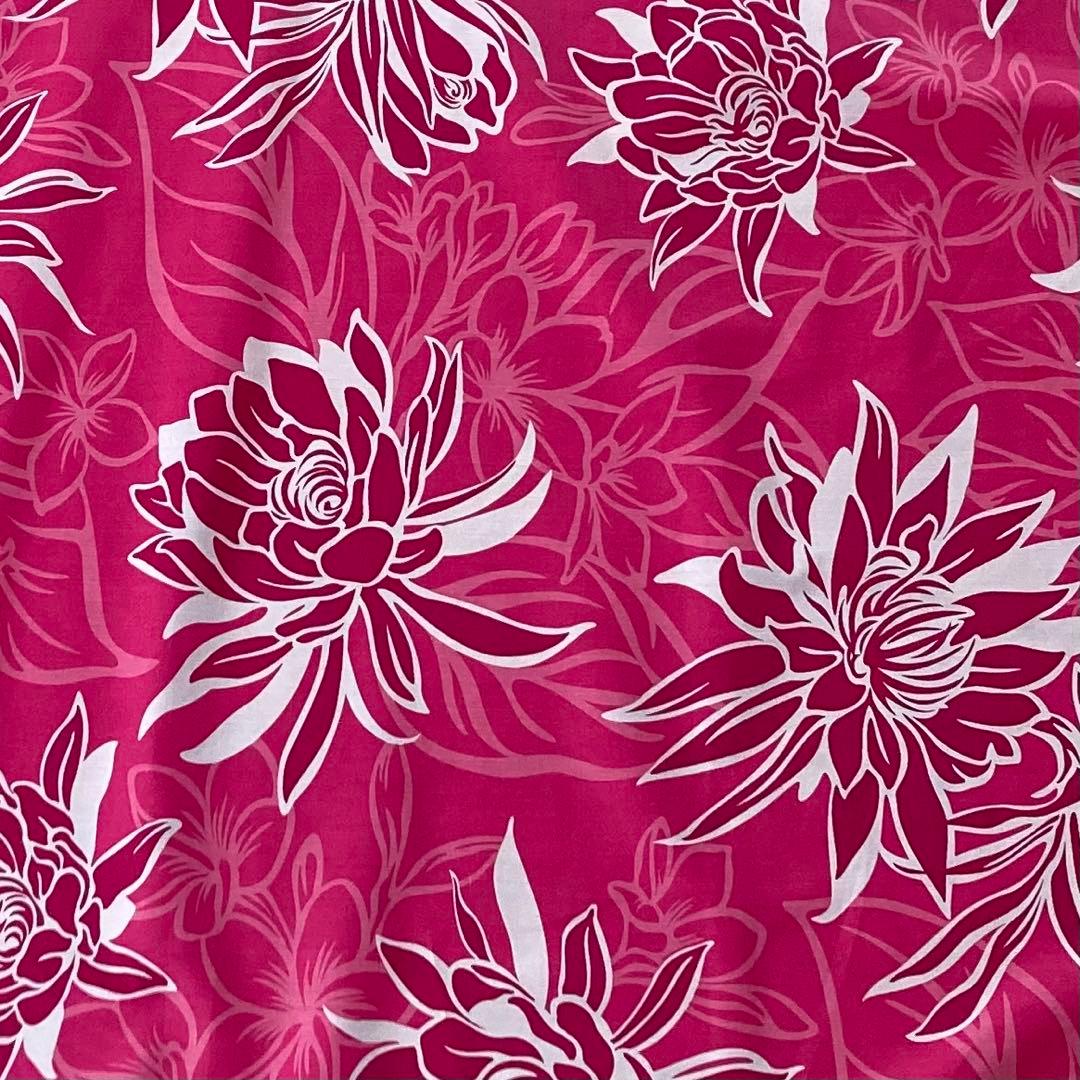 ハナちゃん様ご確認用☆フラダンス☆切り替えパウスカート☆ディープピンク