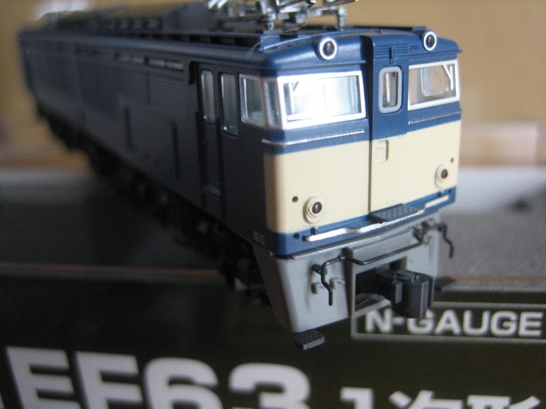 N／KATO／国鉄電機 EF63／1次形／パーツ未使用完備／碓氷峠／3057-1