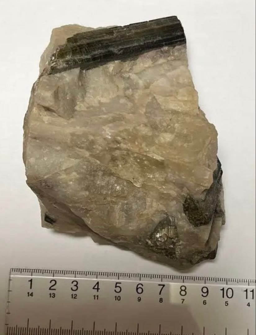 石英母岩ブラックトルマリン