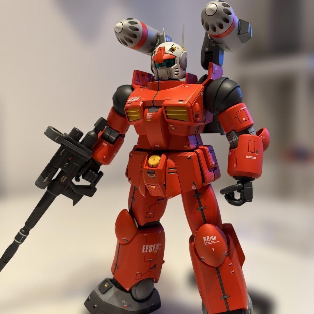 MG ガンキャノン 塗装 改修