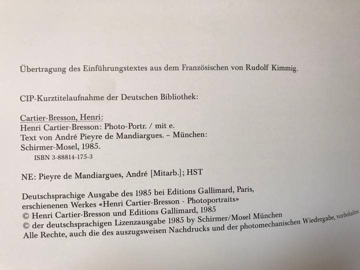 アート・デザイン・音楽 Henri Cartier-Bresson: Photoportraits